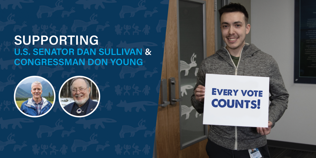 BSNC Endorses  U.S. Senator Dan Sullivan and Congressman Don Young